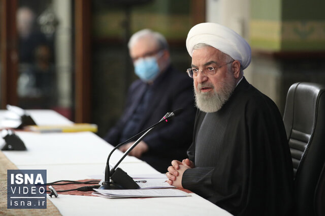ویدئو / روحانی: ادعای اعلام دیرهنگام ورود کرونا به ایران، دروغ است ویدئو / روحانی: ادعای اعلام دیرهنگام ورود کرونا به ایران، دروغ است