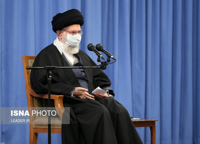 آغاز سخنرانی رهبر انقلاب در روز عید مبعث 