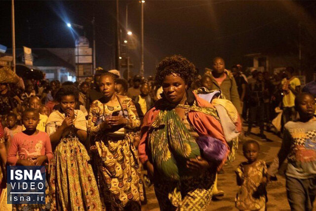 ویدئو / تخلیه شهر دو میلیون نفری بخاطر فوران «آتش‌فشان»